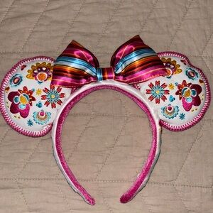 Floral Minnie ears